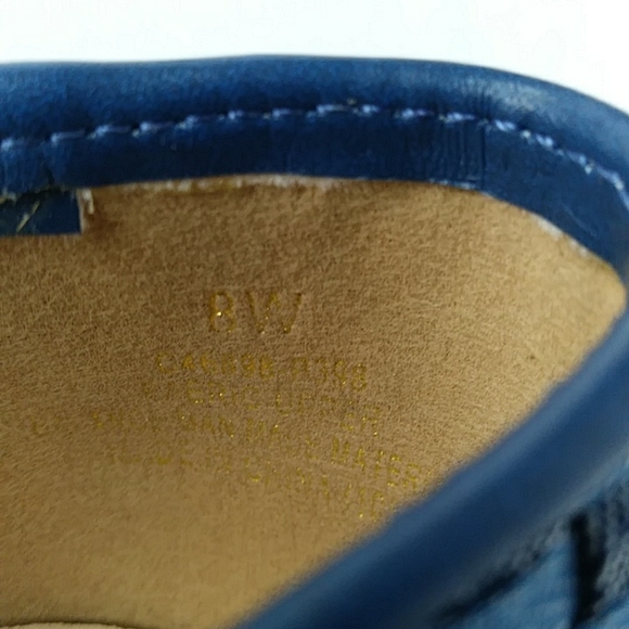 NWOT Beacon Espadrille JuteWrapped Wedge Shoes 8W Blue - Picture 11 of 16